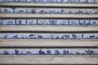 Rhonda, Spain. Spanish steps with tiles. Art Print